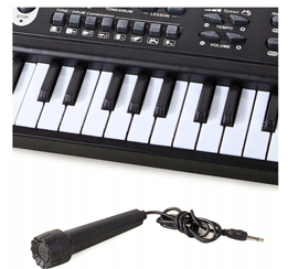 Keyboard pianino elektr. + mikrofon PI4 61 klawiszy