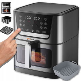 AIR FRYER FRYTKOWNICA BEZTŁUSZCZOWA DUŻA MISA XXL