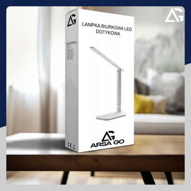 LAMPKA BIURKOWA SZKOLNA LED DOTYK NA BIURKO DO CZYTANIA NAUKI PRACY NOCNA