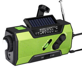 RADIO PRZENOŚNE SOLARNE KORBKA ALARM DYNAMO AWARYJNE LATARKA POWERBANK 3w1
