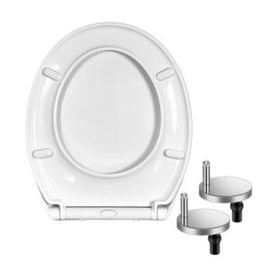 Deska Sedesowa Klozetowa Wolnoopadająca do WC Wypinana Uniwersalna ZAWIASY