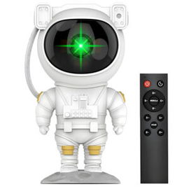 PROJEKTOR GWIAZD NIEBA LED LAMPKA NOCNA ASTRONAUTA