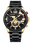 ZEGAREK MĘSKI CURREN 8395 (zc019d) - CHRONOGRAF