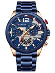 ZEGAREK MĘSKI CURREN 8395 (zc019e) - CHRONOGRAF