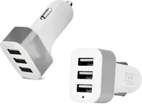 SZYBKA ŁADOWARKA SAMOCHODOWA 3xUSB 3.1A do auta  Ładowarka