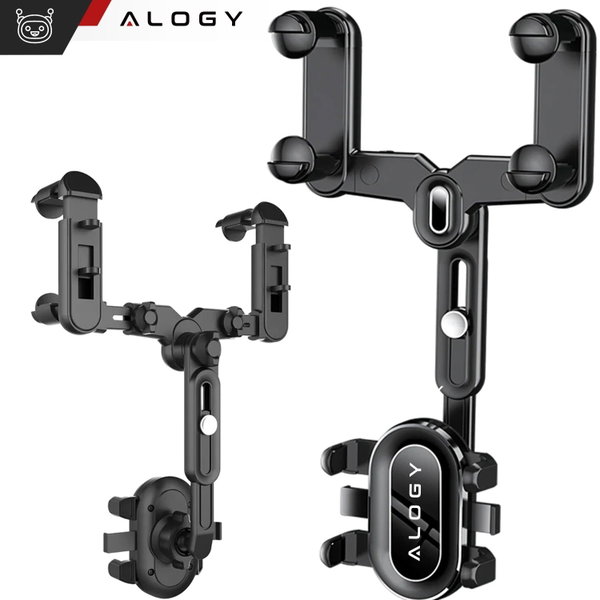 Uchwyt samochodowy Alogy Mirror Car Holder na lusterko wsteczne czarny