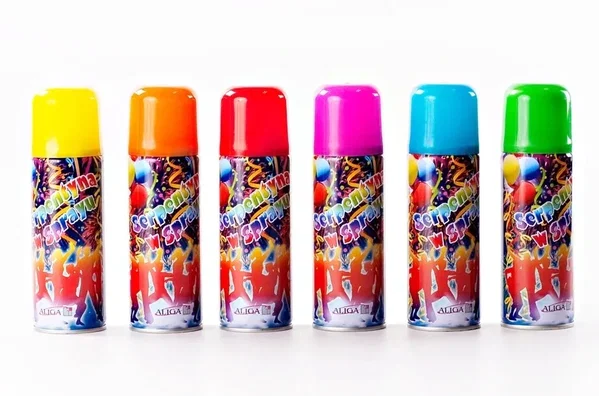 SERPENTYNA W SPRAJU SP9018 Aliga 250 ml mix kolorów