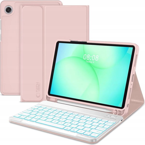 TECH-PROTECT SC PEN + KEYBOARD GALAXY TAB A9+ / A11+ PLUS 11.0 X210 / X215 PINK