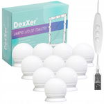 LAMPKI DO TOALETKI GDL-10LEDKIT01A