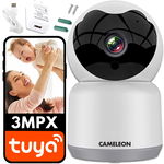 KAMERA MONITORUJĄCA BIAŁA 3MPX Q6