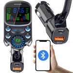 TRANSMITER SAMOCHODOWY BLUETOOTH AUX BC86