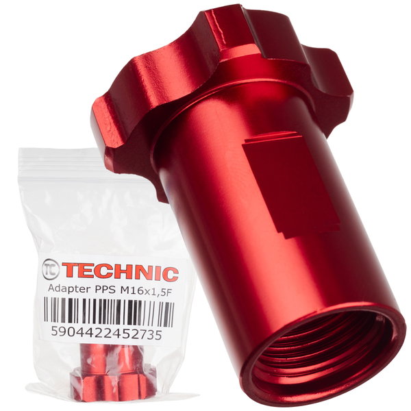 Adapter Połączeniowy do Kubków Jednorazowych PPS M16x1,5mm Gwint Wewnętrzny