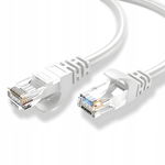 Patchcord Montis U/UTP 5e RJ45 / RJ45 25 m biały