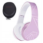 Słuchawki DLA DZIECI PowerLocus KIDS metalpurple bezprzewodowe BLUETOOTH