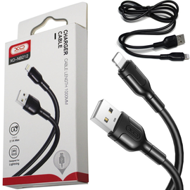 KABEL ŁADUJĄCY USB 1M CHARGER 2,1A XO NB212 LIGHTNING DO TELEFONU