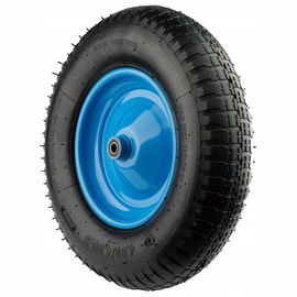 KOŁO KÓŁKO DO TACZKI TACZEK 4.00-8 MOCNE 6PR Z DĘTKĄ POMPOWANE OŚ WÓZKA