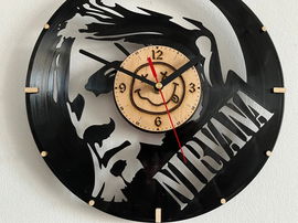 Zegar płyta Nirvana Kurt Cobain , w opakowaniu