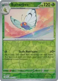 Butterfree (JTG 003/190) Reverse Holo Journey Together