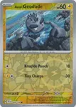 Alolan Geodude (JTG 044/190) Reverse Holo Journey Together