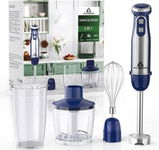 Zestaw Blender Ręczny Acoqoos 1000W 6Prędkości + Kubek 600Ml (B4118)