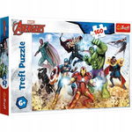 Puzzle Trefl 160 El Puzzle Marvel Gotowi By Ratować Świat (G126)