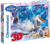 Puzzle Clementoni 104 Elementów Puzzle Kraina Lodu 3D Vision 104 (309)