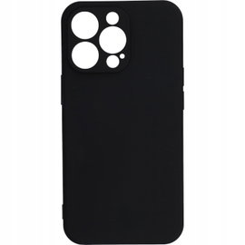 Etui iPhone 13 Pro Pancerne Matowe Bumper z Ochroną Aparatu Czarne