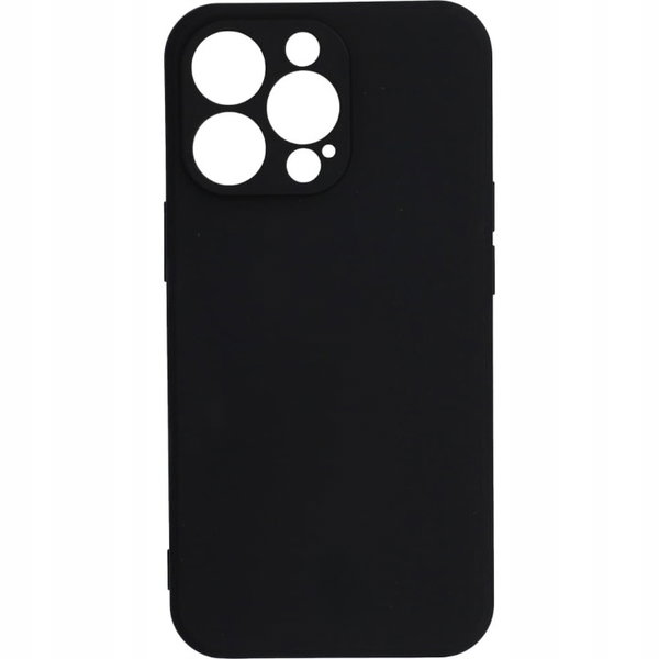 Etui iPhone 13 Pro Pancerne Matowe Bumper z Ochroną Aparatu Czarne