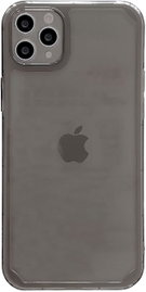 Yaburt Etui do iPhone 11 Pro Max - Transparent Schwarz, Matowe, Anti-Fingerprint
