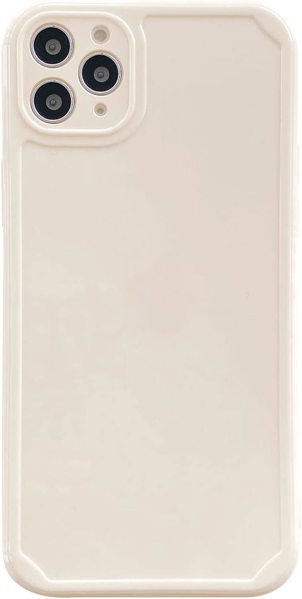Yablut Etui do iPhone 11 Pro Max - Beżowe (Beige), Matowe, Anti-Fingerprin