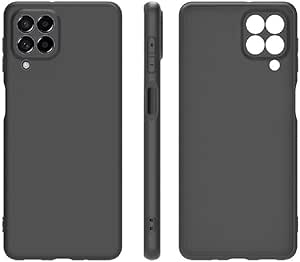Etui do Samsung Galaxy M32 4G - Czarne, Ultra Slim, Matowe, Anti-Fingerprint, 