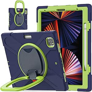 Etui Pancerne iPad Pro 12.9"  Obrotowy Stojak 360°, Miejsce na Rysik