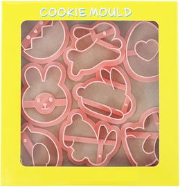 Zestaw 8 foremek do ciasteczek świątecznych wykrojniki Wielkanoc