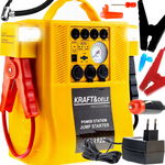 Jump Starter 4W1 Urządzenie Wielofunkcyjne Rozruch Kompresor Latarka 900A