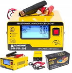 PROSTOWNIK MIKROPROCESOROWY Akumulatorowy 12V 24V