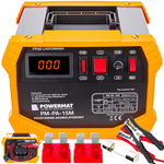 PROSTOWNIK SAMOCHODOWY AKUMULATOROWY 12V 24V 9A 105Ah