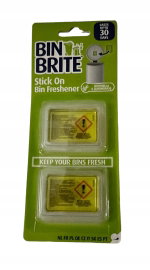 ZAPACH ODŚWIEŻACZ DO ŚMIECI KOSZA BIN BRITE 2x5g DWUPAK CITONELLA LEMONGRAS