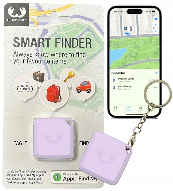 lokalizator współpracujący z Apple My Find TAG SMART FINDER Fresh&Rebel