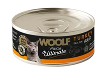 WOOLF WILD CAT ULTIMATE CAN TURKEY PATE MOKRA KARMA DLA KOTA INDYK 85g