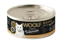 WOOLF WILD CAT ULTIMATE CAN QUAIL PATE MOKRA KARMA DLA KOTA 85g