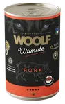 WOOLF ULTIMATE DOG CAN PORK&LINSEED OIL 400g