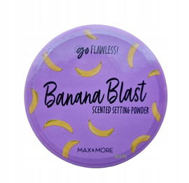 Puder scalający Sypki Matowy Transparentny Max & More BANANA BLAST 22 gram