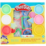 PLAY-DOH CIASTOLINA KSZTAŁTY 6 MAS 9 FOREMEK E8534 ZESTAW DO SUPER ZABAWY