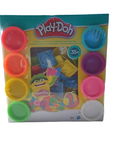 PLAY-DOH ciastolina LITERY CYFERKI 8 TUBEK MIX KOLORÓW DO ZABAWY DLA DZIECI