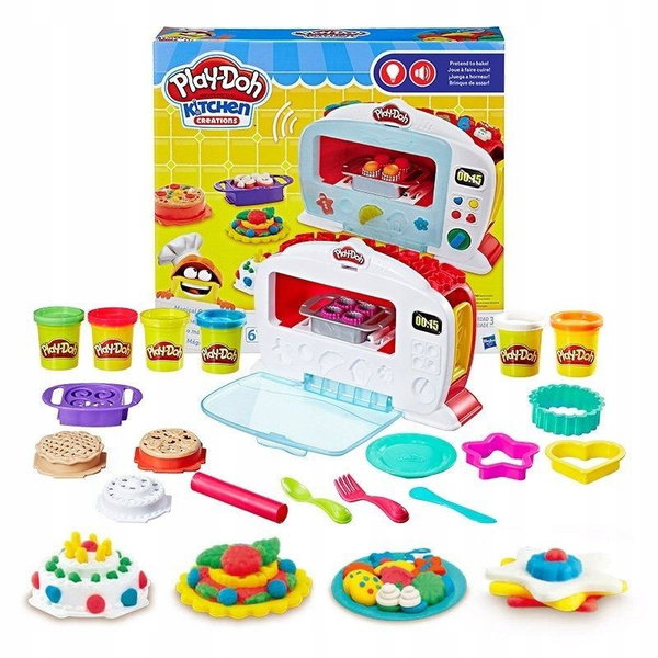 Play-Doh CIASTOLINA PIEKARNIK KITCHEN CREATIONS B9740 ZABAWKA DLA DZIECI