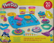 PLAY-DOH CUKIERNIA CIASTOLINA ZESTAW 26 SZT F8118  6 TUBEK MIX NA PREZENT