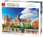 PUZZLE KING KATEDRA NOTRE DAME 1000 el 68 x 49 609 PREZENT