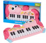 Pianino grające z klawiszami dla dzieci jednorożec Unicorn Piano PINK 12m+