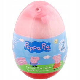 ŚWINKA PEPPA PLUSZOWA FIGURKA ZABAWKA ZRÓB TO SAM W JAJKU PIG Peppa