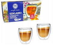 Szklanki do kawy i herbaty MG Home 250 ml 2 szt.